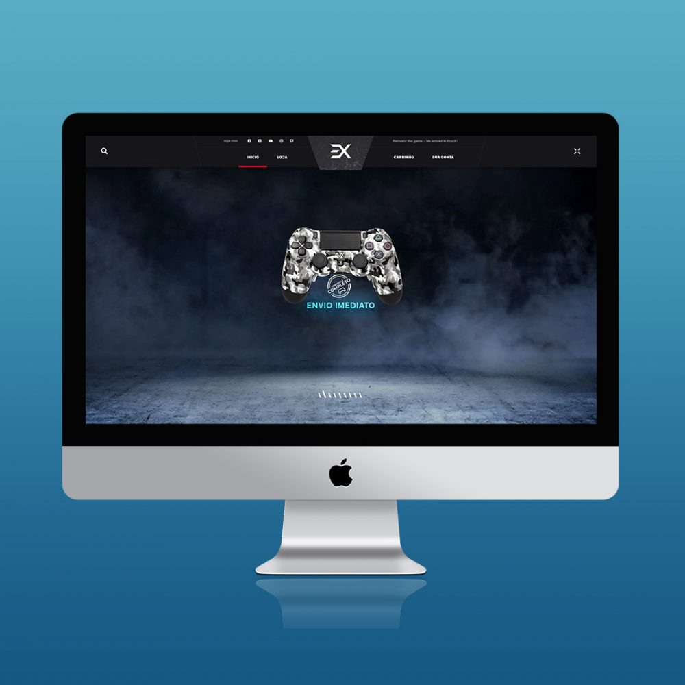 WebSite-e-commerce-Exide-Gaming